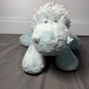 Webkinz Lil Kinz Hippo Blue Plush HS009 GANZ Stuffed Animal No Code